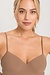 Hanro Taupe Allure Padded Bra Top