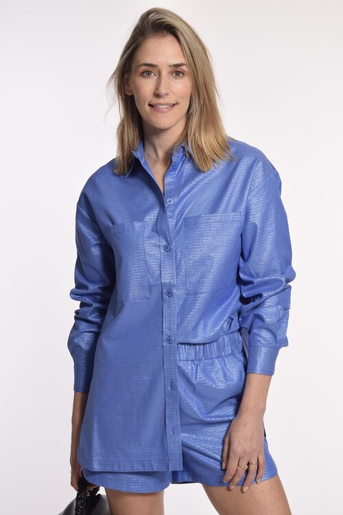 Chptr S Blauwe Blouse