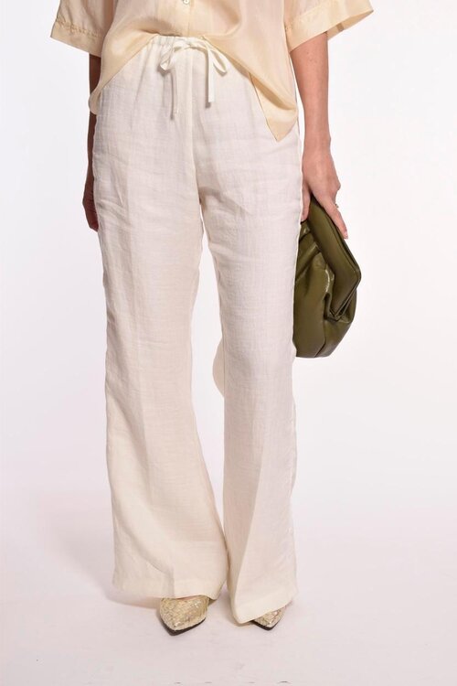 Forte_Forte Ivory Linnen Pants