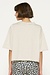 10Days Soft White Melee squared cropped tee