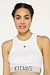 10Days White tank top rib bra