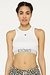 10Days White tank top rib bra