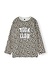 10Days Light Grey Melee raw edge statement sweater leo