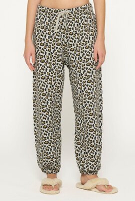 10Days Light Grey Melee bar jogger leopard