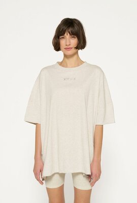 10Days Soft White Melee oversized tee dress