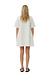 Ganni Off White Denim Mini Dress