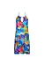 Antigel Blue/MultiColour LAvatar Des Iles Beach Jurk