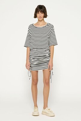 10Days Ecru/Black proud dress stripes