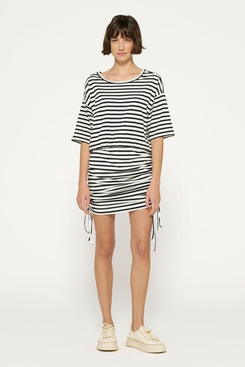 10Days Ecru/Black proud dress stripes