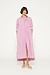 10Days Violet maxi shirt dress stripes