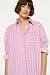 10Days Violet maxi shirt dress stripes