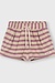 10Days dust/violet toweling shorts stripes