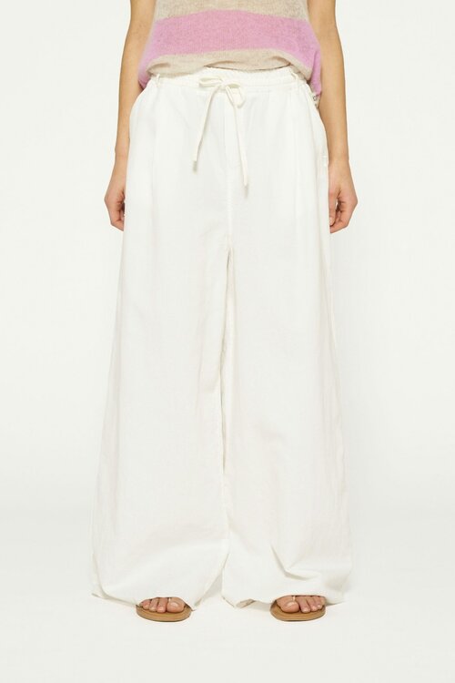 10Days Ecru wide leg pants