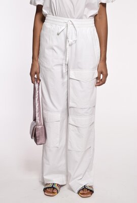 Essentiel Antwerp Witte Cargo Pantalon