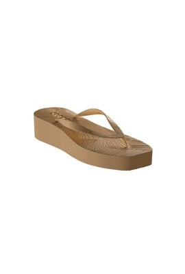 Sleepers Sand High Platform Slipper