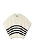 10Days Light Safari sleeveless sweater knit stripe