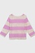 10Days light safari/violet sweater thin knit stripes