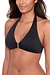 Lauren Ralph Lauren Black Beach Club Solids Bikini Top