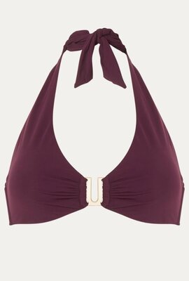 Jets Aubergine Bikini Halter Top