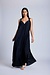 Vacanze Italiane Black Holly Maxi Beach Jurk