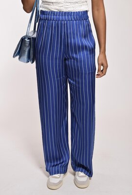 Baum Und Pferdgarten Blauwe Pantalon pinstripe