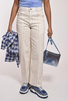 Baum Und Pferdgarten Off White Wide leg jeans pinstripe