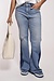 Cambio Indigo Fabienne Flared Jeans