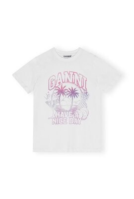 Ganni Wit T-shirt