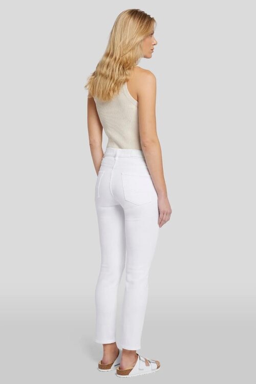 7 For All Mankind Witte Roxanne Ankle Jeans