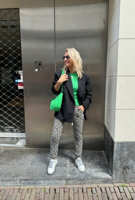 Green Leopard look 1