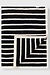 10Days Black/ecru towel stripes