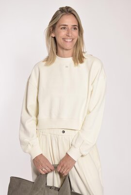 10Days Natural cropped sweater