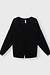 10Days Black v-neck sweater scuba