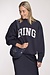 Anine Bing Donkerblauw Sweatshirt