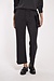 10Days Black flared jogger scuba