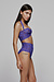 Sarda Purple Shavonne Strapless BH