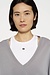 10Days graphite v-neck sweater scuba