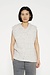 10Days Light Grey Melee v-neck spencer melee