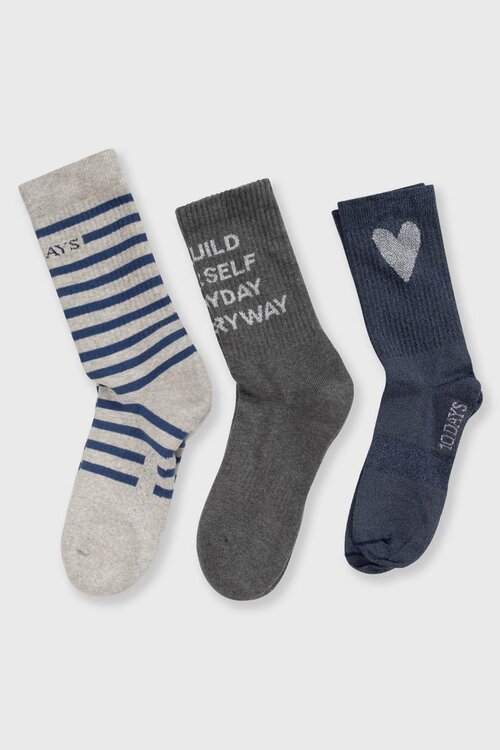 10Days true blue socks 3-pack