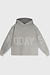 10Days graphite statement hoodie logo patch