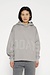 10Days graphite statement hoodie logo patch