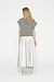 10Days Grey Melee balloon knit sleeveless