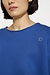 10Days true blue raw edge statement sweater