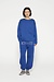 10Days true blue raw edge statement sweater