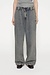 10Days Blue Denim wide pants flowy denim