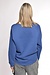 10Days true blue raw edge statement sweater