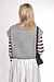 10Days Grey Melee balloon knit sleeveless