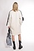 10Days Soft White belted raglan dress