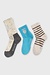 10Days laguna blue socks 3-pack