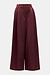 Essentiel Antwerp Bordeaux Wide Leg Pantalon